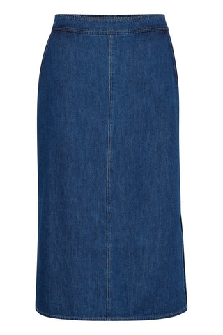 Part Two Denim Skirt Medium Blue Lizzie - MMJs Fashion
