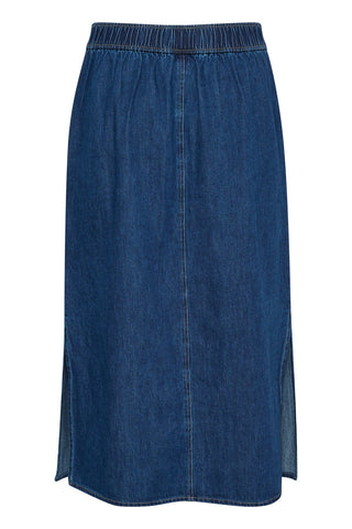 Part Two Denim Skirt Medium Blue Lizzie - MMJs Fashion