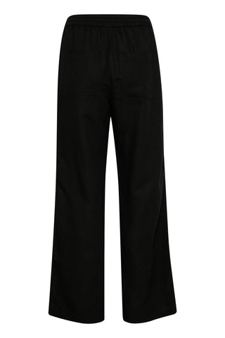 Part Two Drawstring Waist Trousers Black Eniola - MMJs Fashion