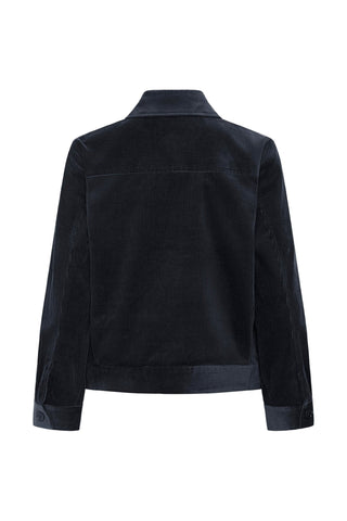 Part Two Fine Cord Jacket Dark Navy Constanze - MMJs Fashion