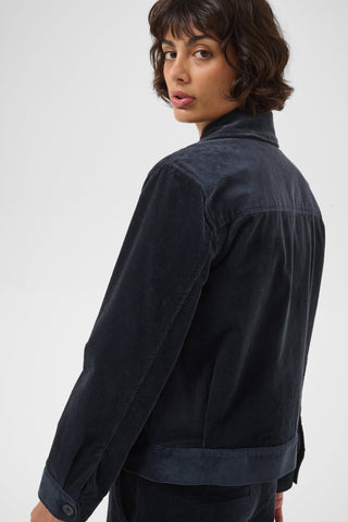 Part Two Fine Cord Jacket Dark Navy Constanze - MMJs Fashion
