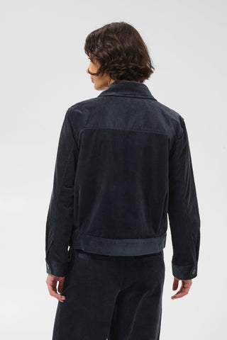 Part Two Fine Cord Jacket Dark Navy Constanze - MMJs Fashion