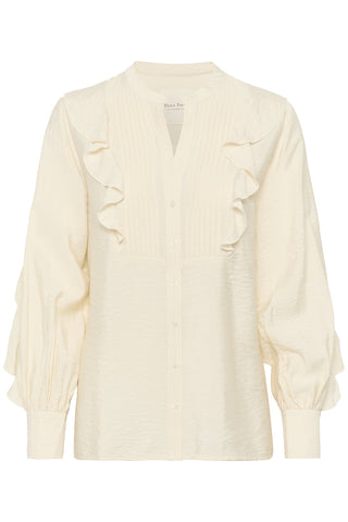 Part Two Frill Blouse Ivory Stefani - MMJs Fashion