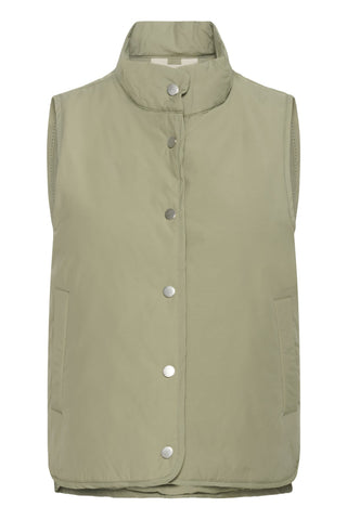 Part Two Gilet Vetiver Green Yanna - MMJs Fashion