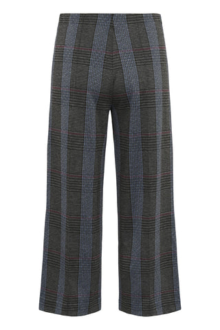 Part Two Large Check Trousers Grey Ilisan - MMJs Fashion
