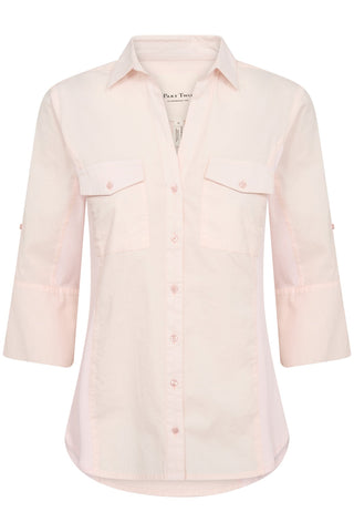 Part Two Long Sleeved Shirt Light Pink Cortnia - MMJs Fashion