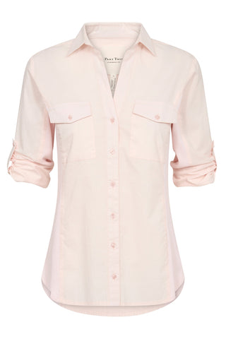 Part Two Long Sleeved Shirt Light Pink Cortnia - MMJs Fashion