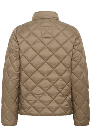 Part Two Padded Short Jacket Brown Olia - MMJs Fashion