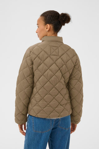 Part Two Padded Short Jacket Brown Olia - MMJs Fashion