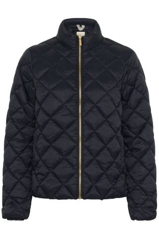 Part Two Padded Short Jacket Navy Blue Olia - MMJs Fashion