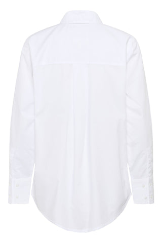 Part Two Pleated Shirt White Natinka - MMJs Fashion