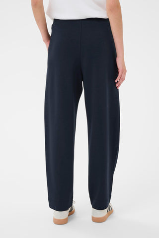 Part Two Pull-On Trousers Navy Blue Zena - MMJs Fashion