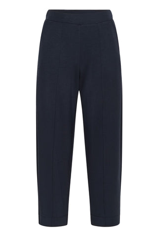 Part Two Pull-On Trousers Navy Blue Zena - MMJs Fashion
