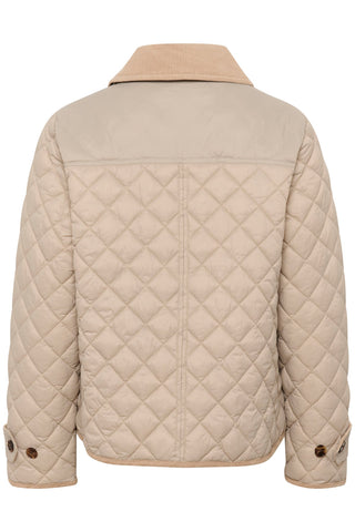 Part Two Quilted Jacket Beige Safiya - MMJs Fashion