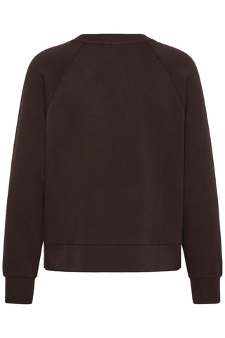 Part Two Raglan Sweatshirt Brown Zola - MMJs Fashion