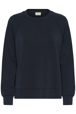Part Two Raglan Sweatshirt Navy Blue Zola - MMJs Fashion