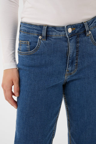 Part Two Straight Fit Jeans Mid Blue Judyas - MMJs Fashion