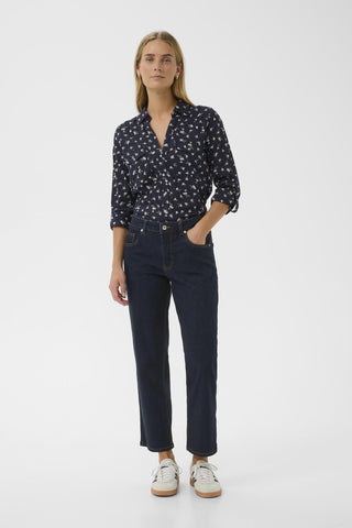 Part Two Straight Fit Jeans Navy Blue Judyas - MMJs Fashion