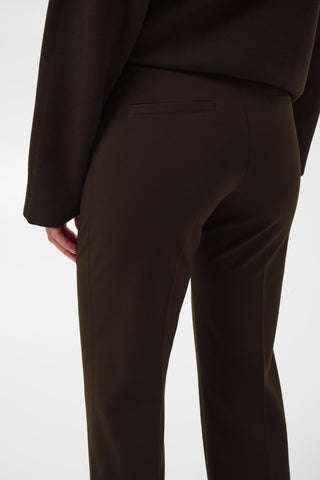 Part Two Straight Jersey Trousers Brown Ponta - MMJs Fashion