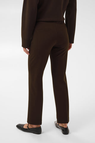 Part Two Straight Jersey Trousers Brown Ponta - MMJs Fashion
