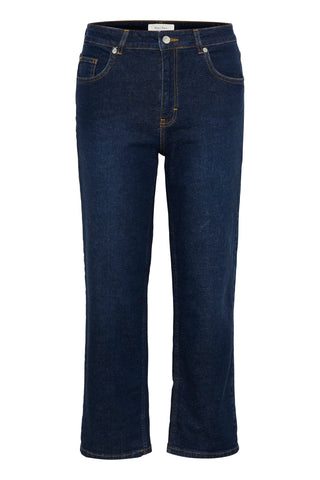 Part Two Straight Leg Jeans Dark Blue Judya - MMJs Fashion