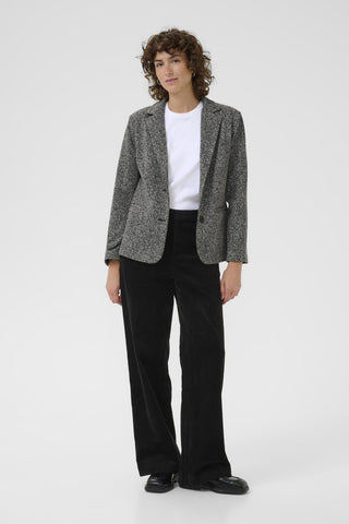 Part Two Tweed Blazer Black and White Vineke - MMJs Fashion