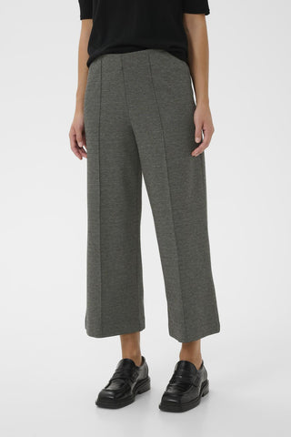 Part Two Wide Leg Trousers Black White Ilisan - MMJs Fashion