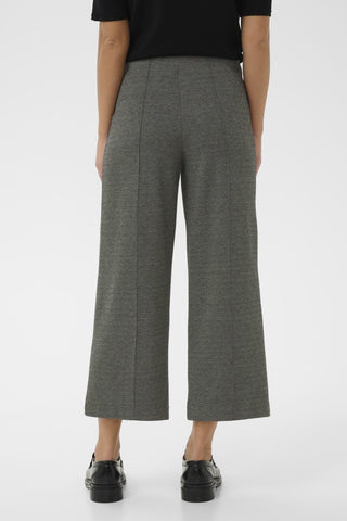 Part Two Wide Leg Trousers Black White Ilisan - MMJs Fashion