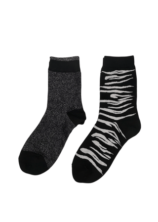 Sixton London Black Tokyo & Savannah Sock Box Duo - MMJs Fashion