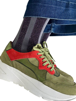 Sixton London Charcoal Leopard & Berlin Sock Box Duo - MMJs Fashion