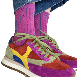 Sixton London Purple Barcelona & Lyon Sock Box Duo - MMJs Fashion