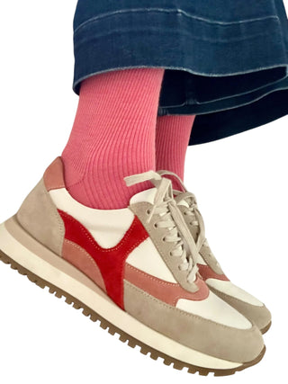 Sixton London Red Berlin & Pink Barcelona Sock Box Duo - MMJs Fashion