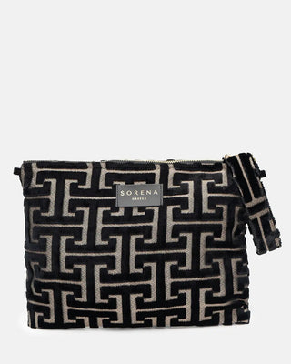 Sorena Andro Clutch Bag Black - MMJs Fashion