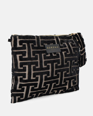 Sorena Andro Clutch Bag Black - MMJs Fashion