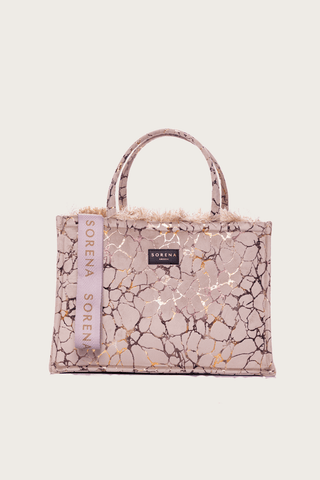 Sorena Big Tote Bag Amoudi Beige Gold - MMJs Fashion