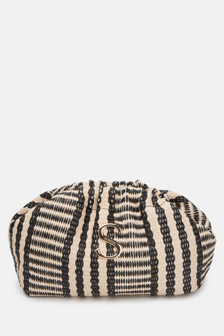 Sorena Large Bucket Bag Black Beige Ammos - MMJs Fashion