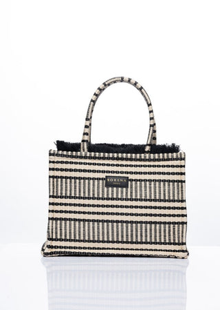 Sorena Medium Tote Bag Beige Ammos - MMJs Fashion