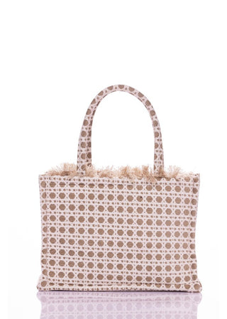 Sorena Medium Tote Bag Panarea Beige Ivory - MMJs Fashion