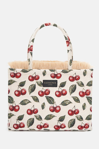 Sorena Medium Tote Bag Red Cherry - MMJs Fashion