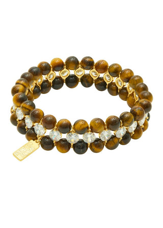 Talis Chains Alabama Bracelet Tiger's Eye - MMJs Fashion