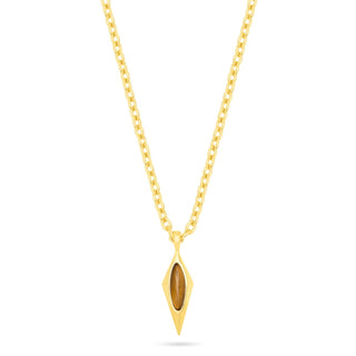 Talis Chains Oval Kite Pendant Necklace Tiger's Eye - MMJs Fashion