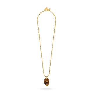 Talis Chains Protective Hand Pendant Necklace Tiger's Eye - MMJs Fashion