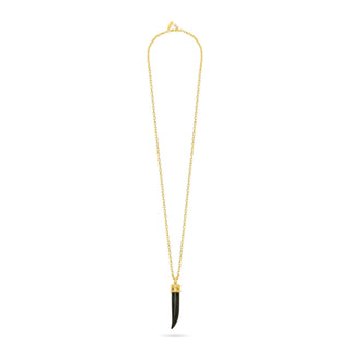 Talis Chains Tusk Pendant Necklace Indian Agate - MMJs Fashion