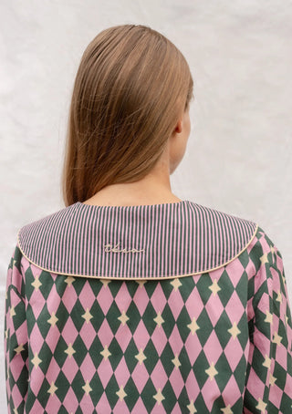 TBCo Cotton Harlequin Pyjamas Pink - MMJs Fashion