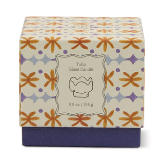 Paddywax Tulip Glass Candle Garden & Grove