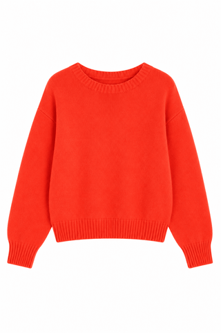 TWNS Boat Neck Jumper Fire Red Sanibel - MMJs Fashion