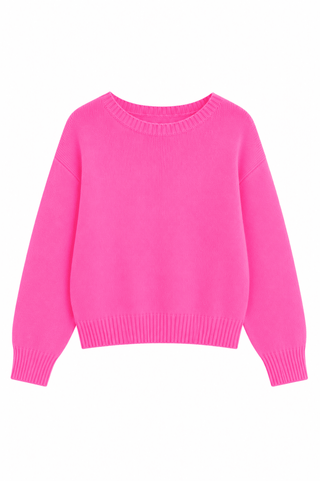 TWNS Boat Neck Jumper Neon Pink Sanibel - MMJs Fashion