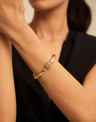 UNOde50 18K Gold - Plated Bangle Bracelet - MMJs Fashion