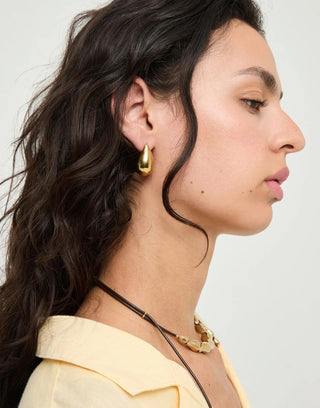 UNOde50 Drop Shaped Earrings Corium Gold - MMJs Fashion
