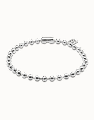 UNOde50 Sterling Silver - Plated Bead Necklace - MMJs Fashion